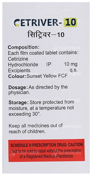 Cetriver 10 Tablet 10